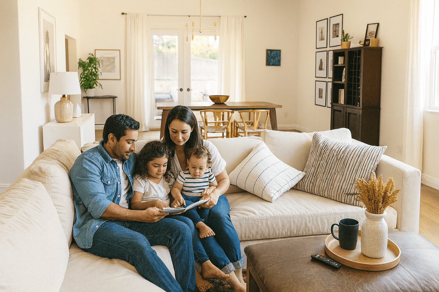 Clean, organized home - professional house cleaning service